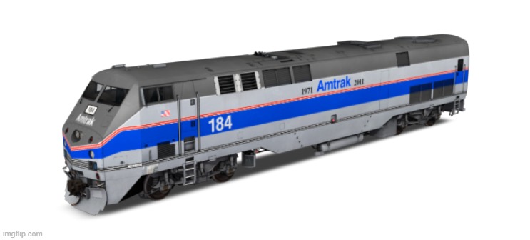 Amtrak 184 (Phase IV Heritage) | image tagged in amtrak 184 phase iv heritage | made w/ Imgflip meme maker