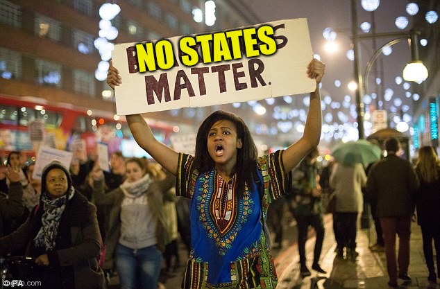 Black lies matter | NO STATES | image tagged in black lies matter | made w/ Imgflip meme maker