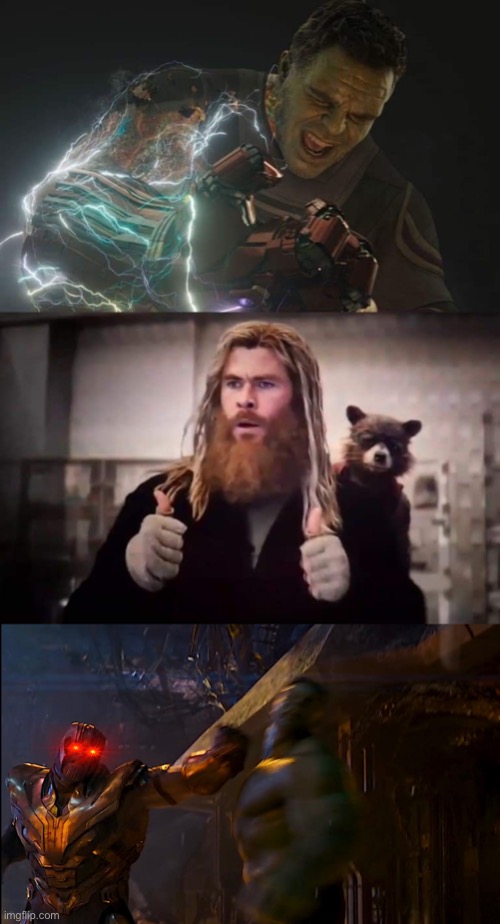 High Quality Vengeance Thanos Blank Meme Template