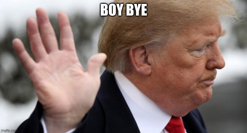 Trump John Bolten Boy Bye | BOY BYE | image tagged in trump john bolten boy bye | made w/ Imgflip meme maker