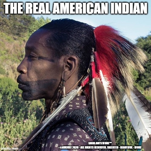 The Real Indians of America | THE REAL AMERICAN INDIAN; TABIA ANI'S WOKE™ - ©AUGUST 2020 - ALL RIGHTS RESERVED. TALENTED - BEAUTIFUL - WOKE | image tagged in real life,american indians | made w/ Imgflip meme maker