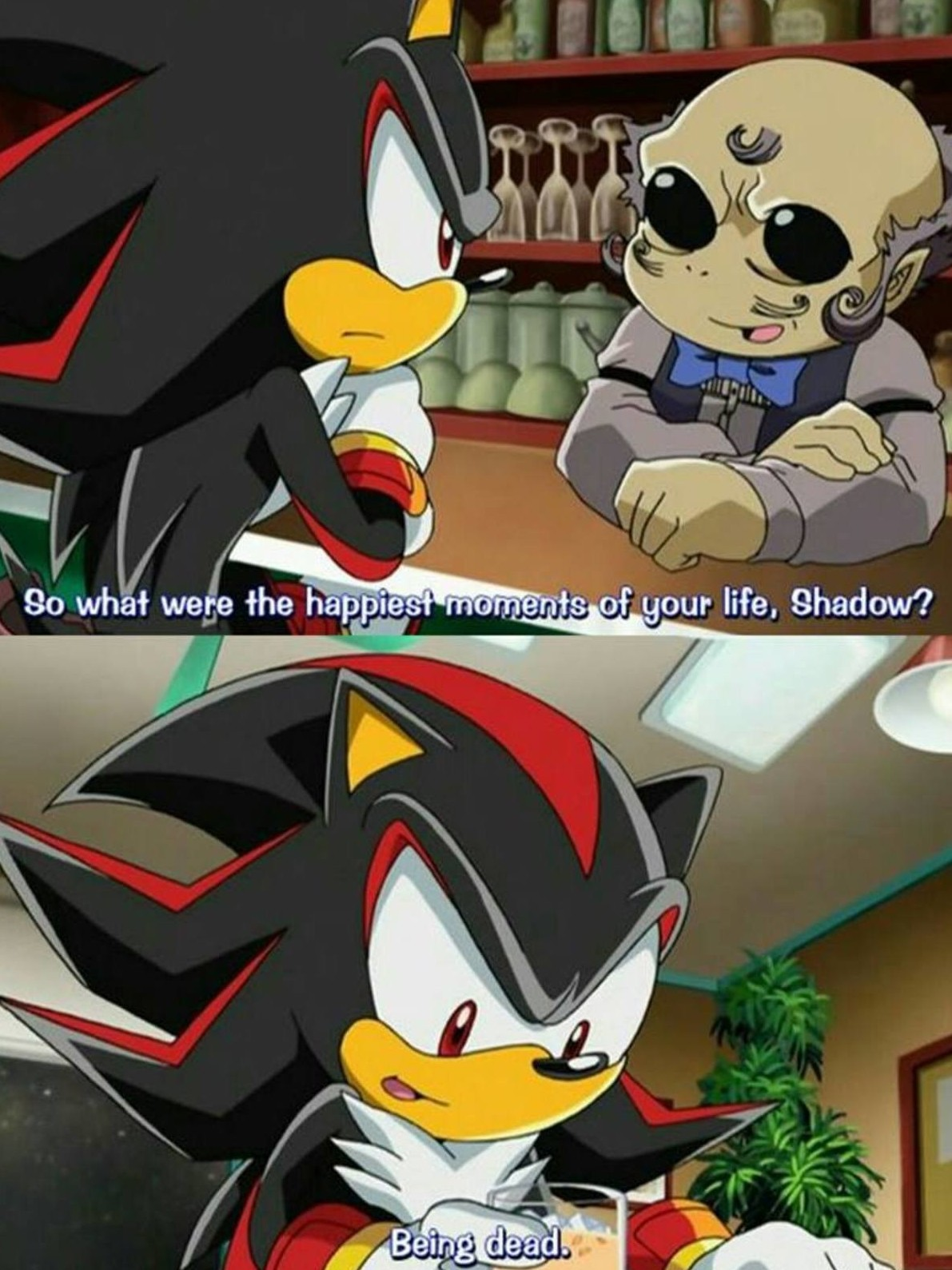 Sonic and shadow Blank Template - Imgflip