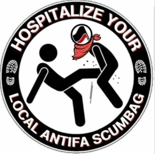 Hospitalize Your Local Antifa Scumbag | image tagged in hospitalize,antifa,scumbag,black lies matter,dirtbag,racism | made w/ Imgflip meme maker