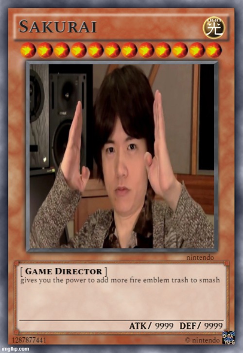 Smash X Yu-Gi-Oh! ? | image tagged in yugioh,super smash bros | made w/ Imgflip meme maker