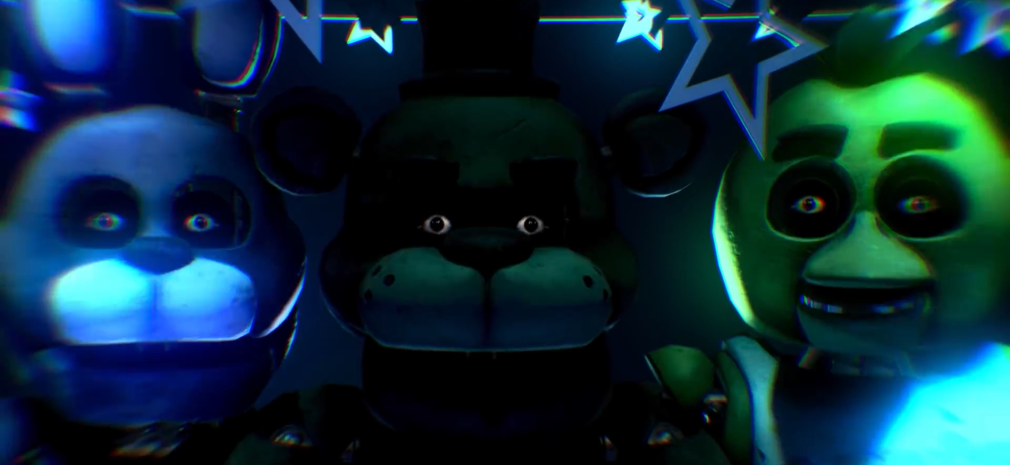 High Quality FNAF staring at you Blank Meme Template