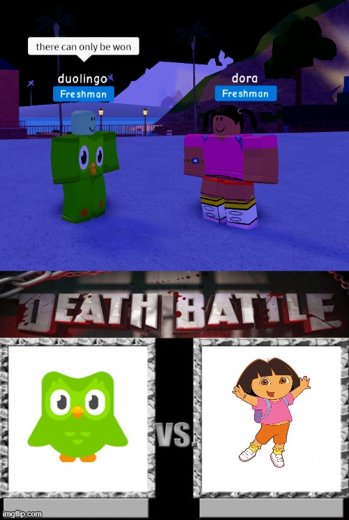 image tagged in death battle | made w/ Imgflip meme maker