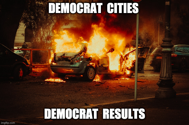 Democrats | DEMOCRAT  CITIES DEMOCRAT  RESULTS | image tagged in democrats | made w/ Imgflip meme maker