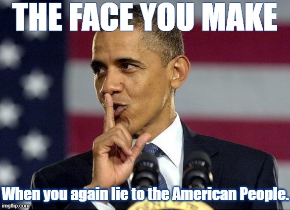 The Smoking POTUS who's  husband claimed he stopped in 2008, yet he still smokes until this day.The Original Liar in Chief. | THE FACE YOU MAKE; When you again lie to the American People. | image tagged in obama shhhhh,oblabber,smoking potus,little lies,big lies,all the same | made w/ Imgflip meme maker