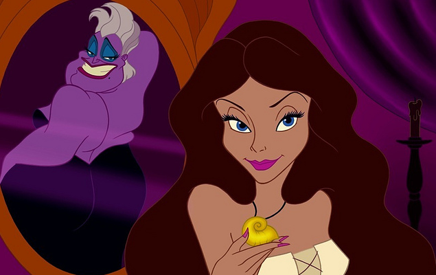 High Quality Ursula Shape Shift Blank Meme Template