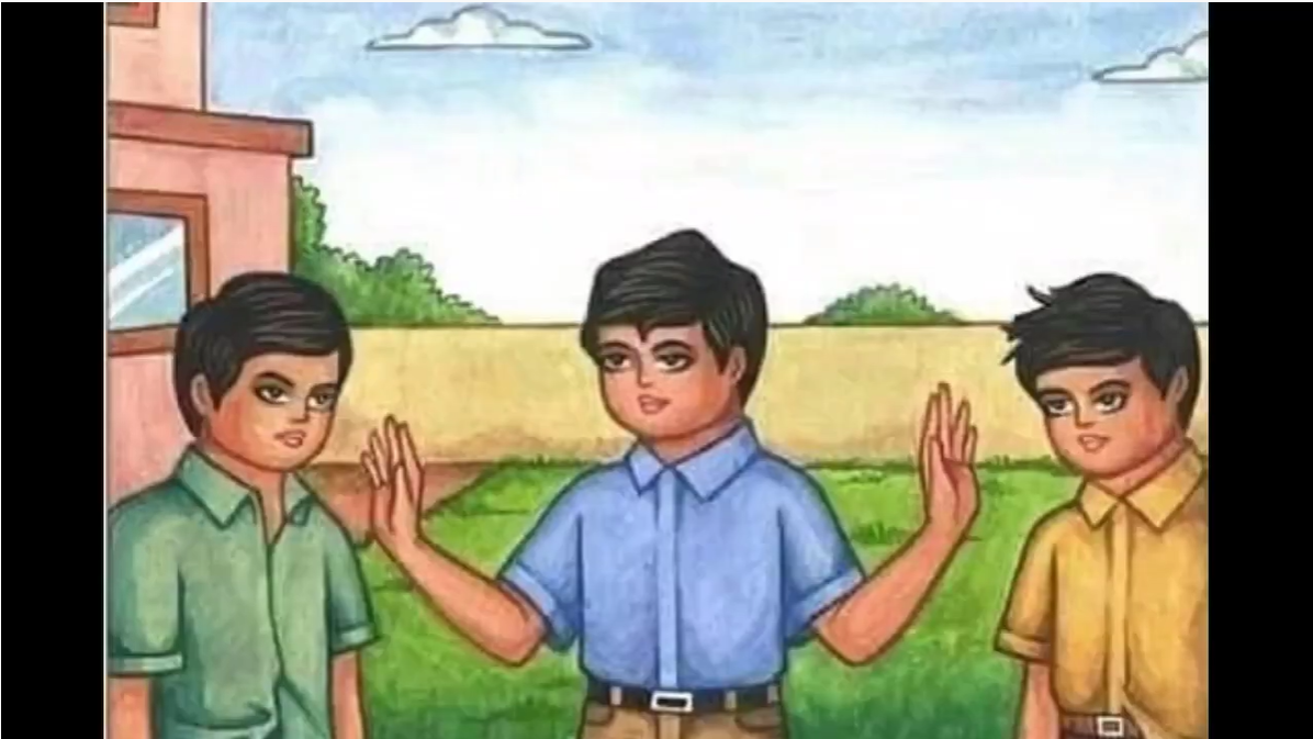 Jangan sok keras Blank Meme Template
