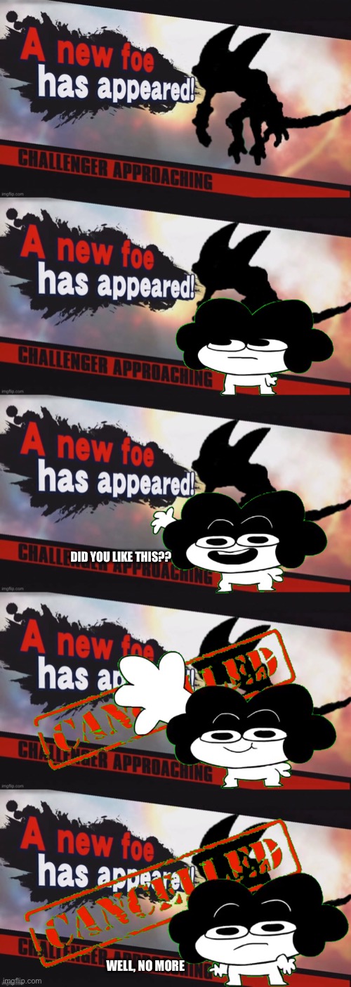 Nooo Pelo... Whyyyy!!!! | DID YOU LIKE THIS?? WELL, NO MORE | image tagged in memes,funny,super smash bros,nintendo,crossover,sr pelo | made w/ Imgflip meme maker