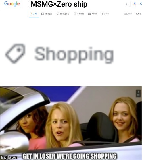 Google search shopping | MSMG×Zero ship | image tagged in google search shopping | made w/ Imgflip meme maker