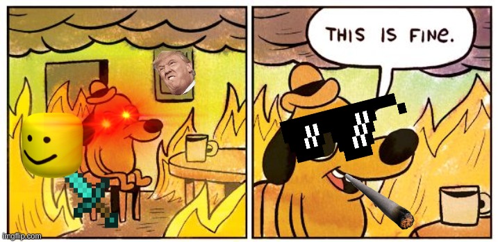 This Is Fine Meme | image tagged in memes,this is fine | made w/ Imgflip meme maker