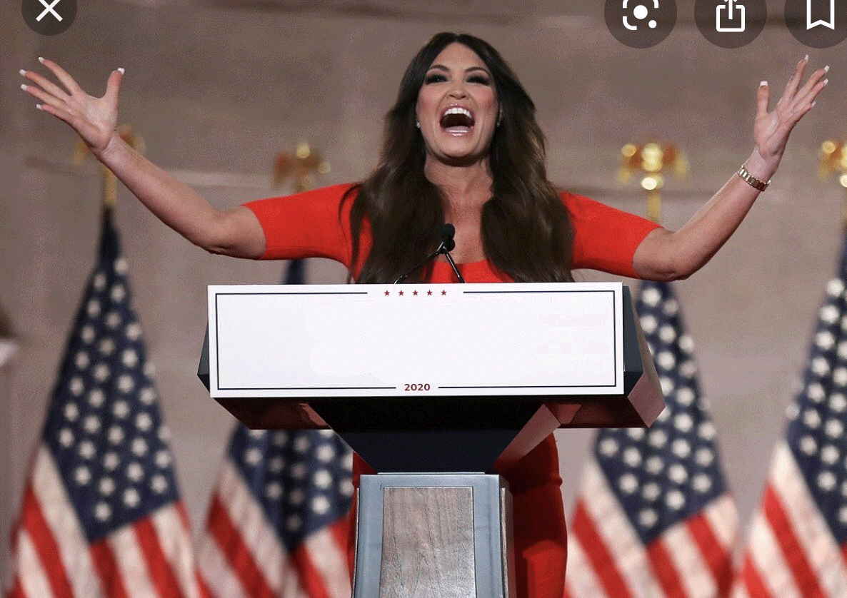 High Quality Guilfoyle Screaming Speech Blank Meme Template