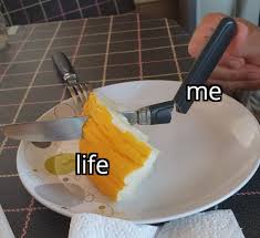 Knife Breaks On Melon Blank Meme Template