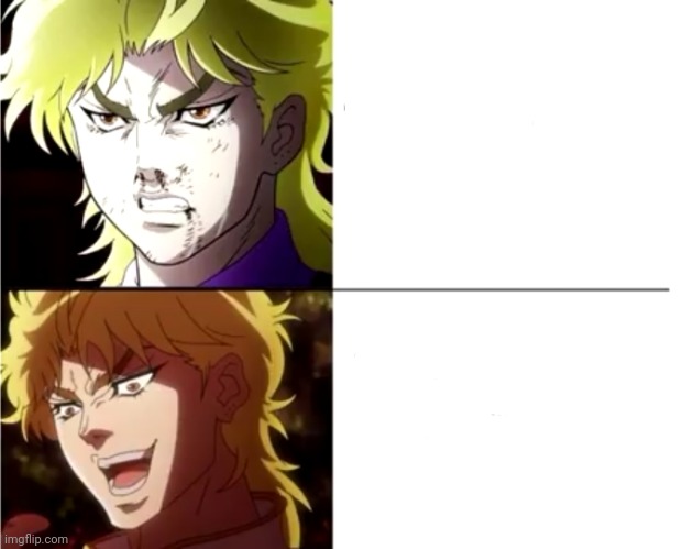 High Quality Dio hotline bling Blank Meme Template