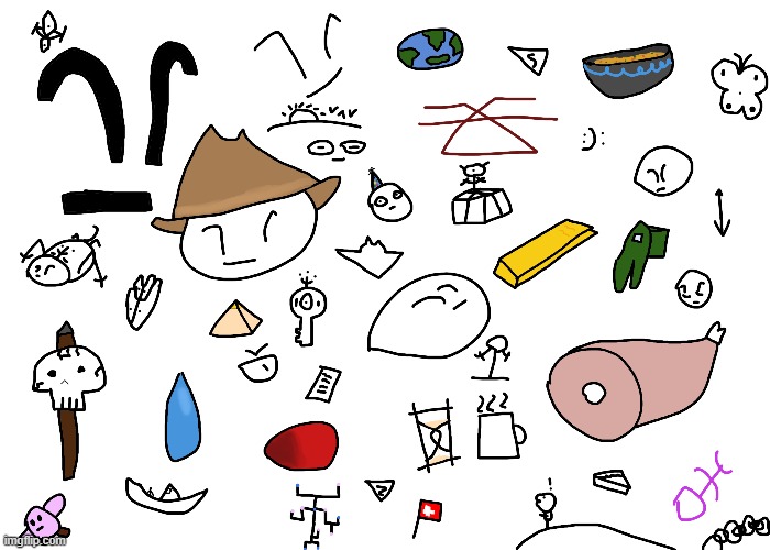 Just some doodles I made in Photoshop | image tagged in drawing,doodle,photoshop | made w/ Imgflip meme maker
