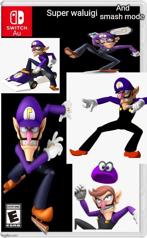 credit goes to new mr.meme77 | image tagged in waluigi,memes,mario | made w/ Imgflip meme maker