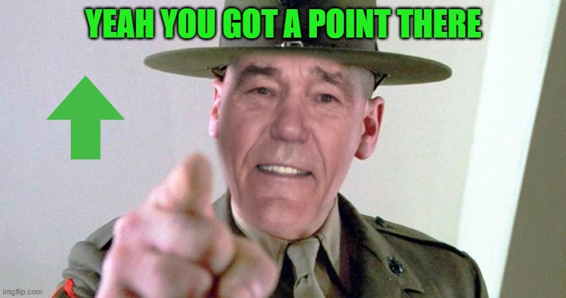 YEAH YOU GOT A POINT THERE | image tagged in kewl | made w/ Imgflip meme maker
