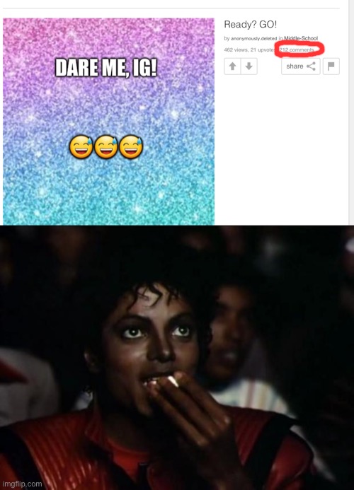 image tagged in memes,michael jackson popcorn | made w/ Imgflip meme maker