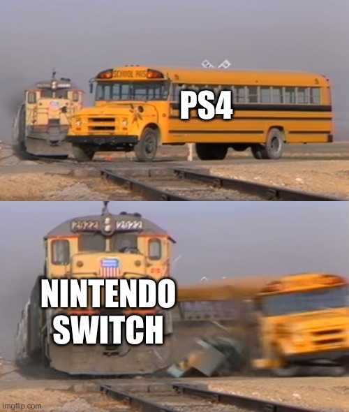 PS4 NINTENDO SWITCH | made w/ Imgflip meme maker