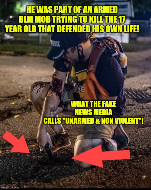 Wisconsin | HE WAS PART OF AN ARMED BLM MOB TRYING TO KILL THE 17 YEAR OLD THAT DEFENDED HIS OWN LIFE! WHAT THE FAKE NEWS MEDIA CALLS "UNARMED & NON VIOLENT"! | image tagged in wisconsin | made w/ Imgflip meme maker