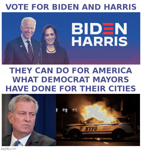 Harris - Biden... | image tagged in election,biden,harris,portland,riots | made w/ Imgflip meme maker