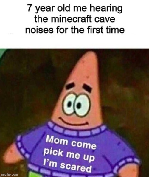 They Still scare me | image tagged in minecraft,memes,funny | made w/ Imgflip meme maker