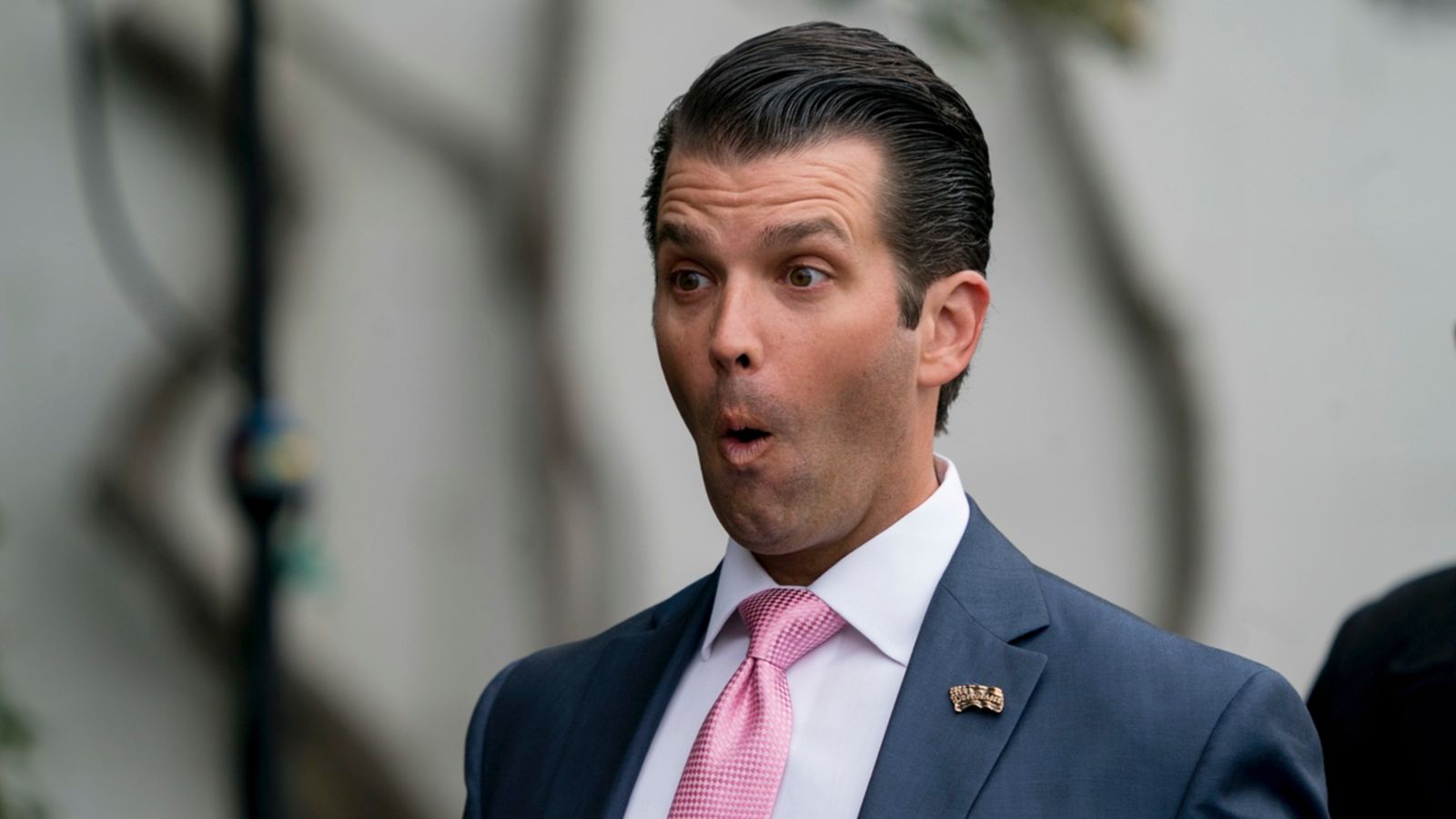 High Quality Donald Trump Jr. inhaling Blank Meme Template