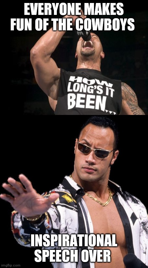 the rock finally meme