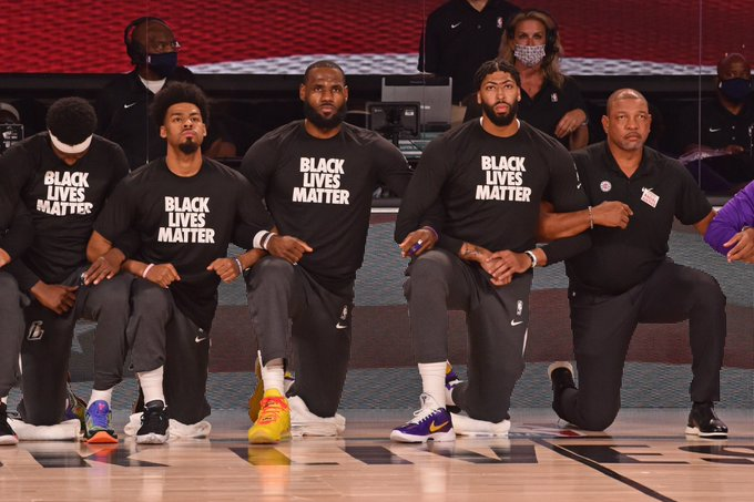 NBA players supporting Black Lives Matter Blank Meme Template