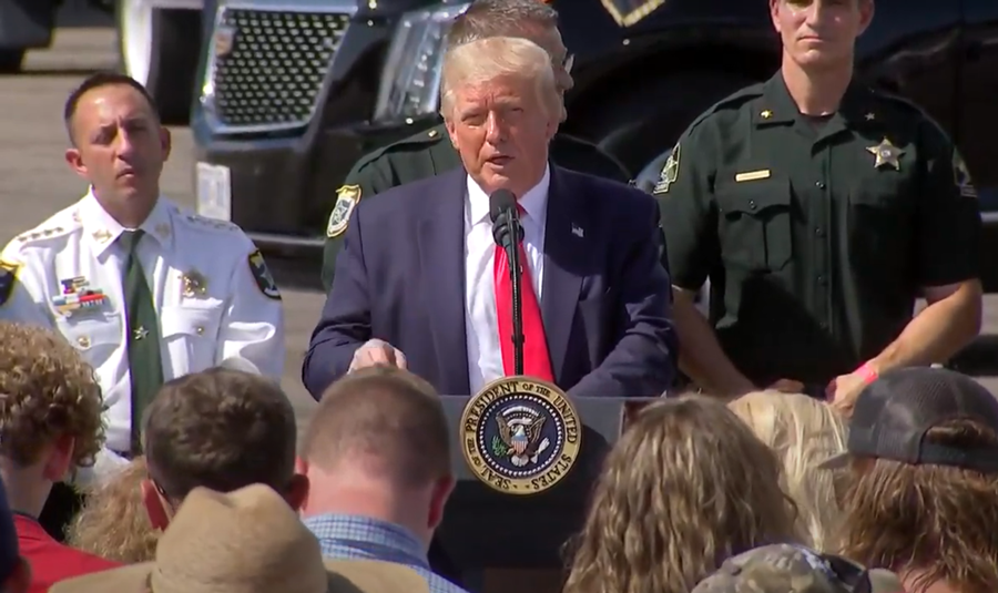 Law and Order Trump Blank Meme Template