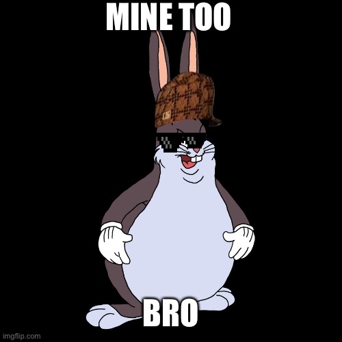 MINE TOO BRO | made w/ Imgflip meme maker