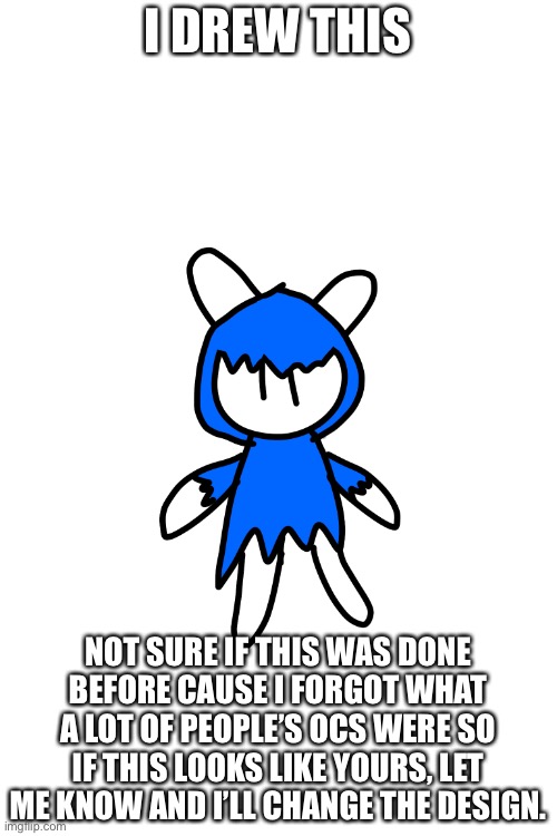 Edgy rabbit | I DREW THIS; NOT SURE IF THIS WAS DONE BEFORE CAUSE I FORGOT WHAT A LOT OF PEOPLE’S OCS WERE SO IF THIS LOOKS LIKE YOURS, LET ME KNOW AND I’LL CHANGE THE DESIGN. | made w/ Imgflip meme maker