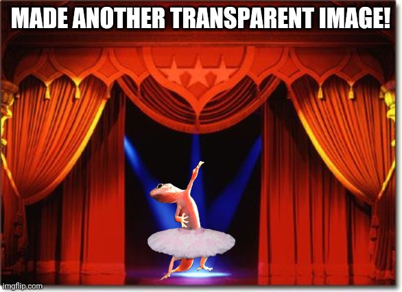 Stage Curtains | MADE ANOTHER TRANSPARENT IMAGE! | image tagged in stage curtains | made w/ Imgflip meme maker