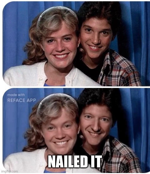 When you really nailed it | NAILED IT | image tagged in karate kid | made w/ Imgflip meme maker