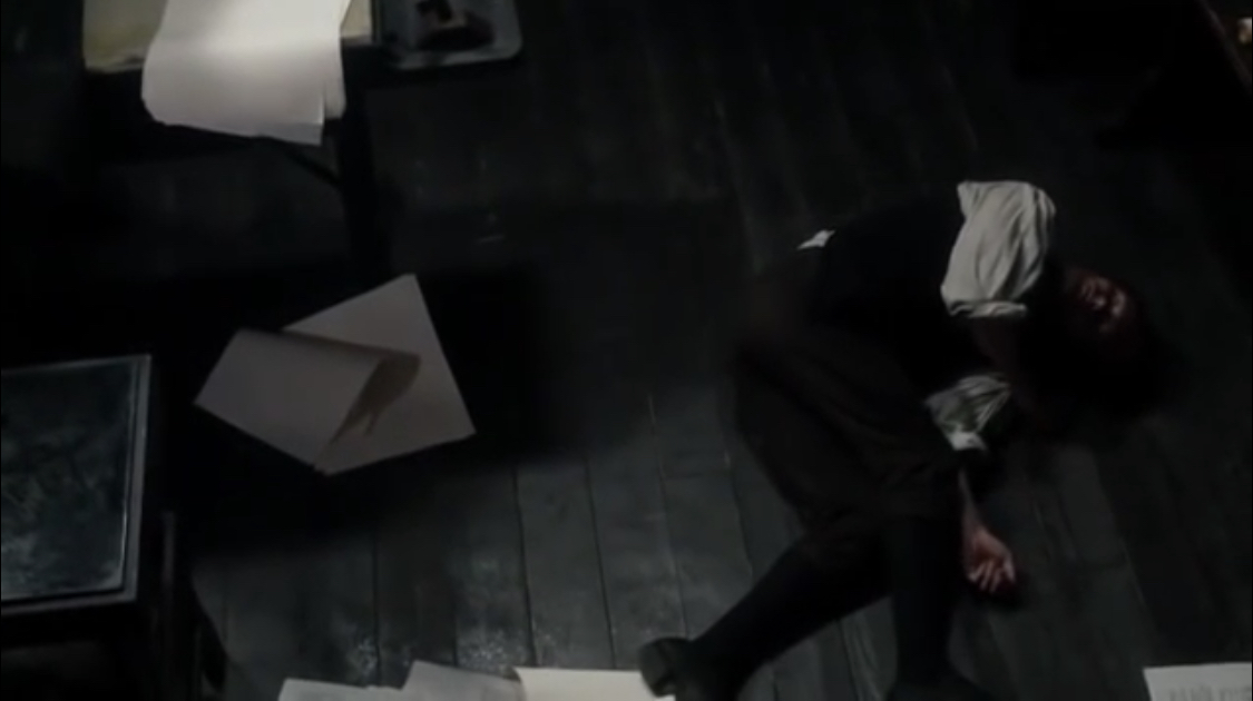 Jamie Fraser faints Blank Meme Template