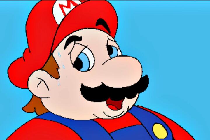 (Holtel Mario) it's been one of those days Blank Meme Template