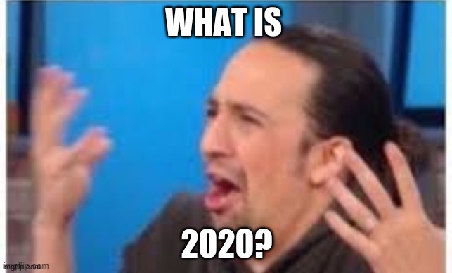 hamilton "What?" | WHAT IS; 2020? | image tagged in hamilton what | made w/ Imgflip meme maker