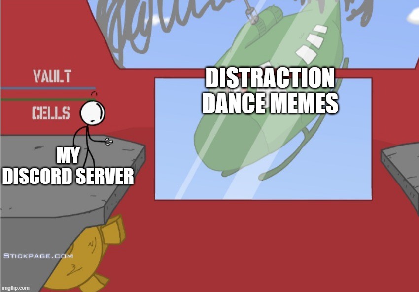 Charles is here! | DISTRACTION DANCE MEMES; MY DISCORD SERVER | image tagged in charles is here | made w/ Imgflip meme maker