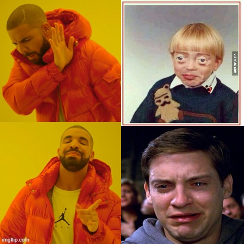 my reon people | image tagged in memes,drake hotline bling | made w/ Imgflip meme maker