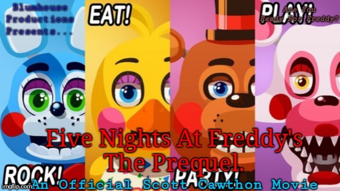 My Fanmade FNAF Poster | image tagged in fnaf | made w/ Imgflip meme maker