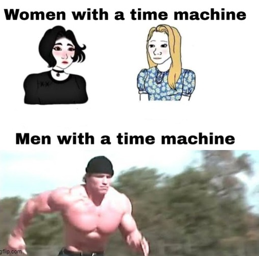 Time Machine Save Blank Meme Template