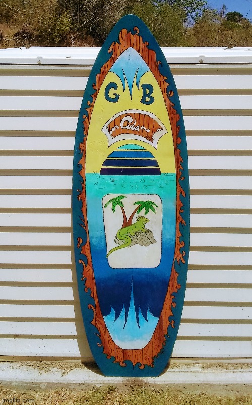 Won three awards in a surfboard art competition | made w/ Imgflip meme maker