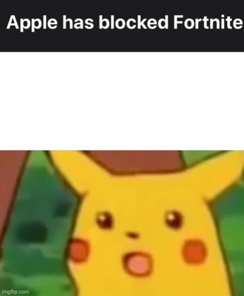 I don’t know why it has that white gap in the middle | image tagged in memes,surprised pikachu | made w/ Imgflip meme maker