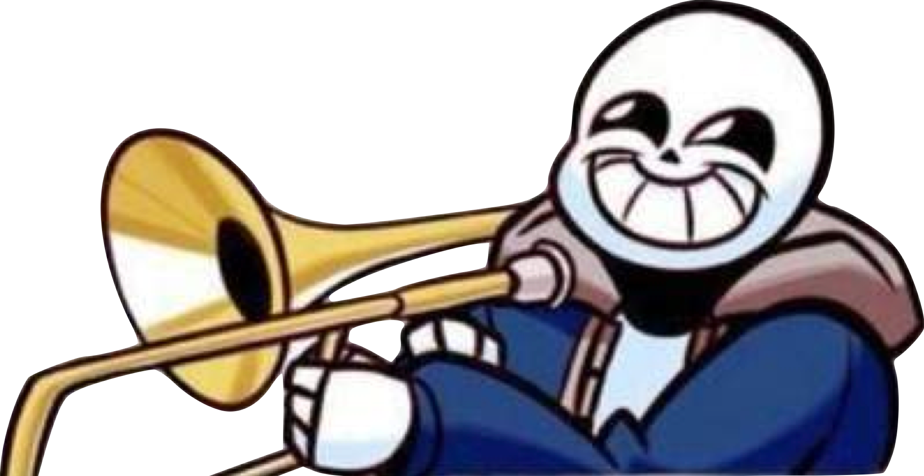 High Quality Trumpet sans Blank Meme Template