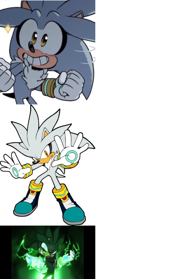 Super Silver Blank Meme Template