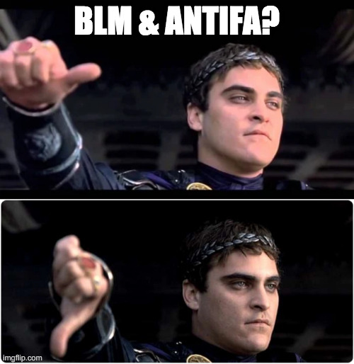 BLM & ANTIFA? | made w/ Imgflip meme maker