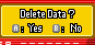 Delete Data? Blank Meme Template