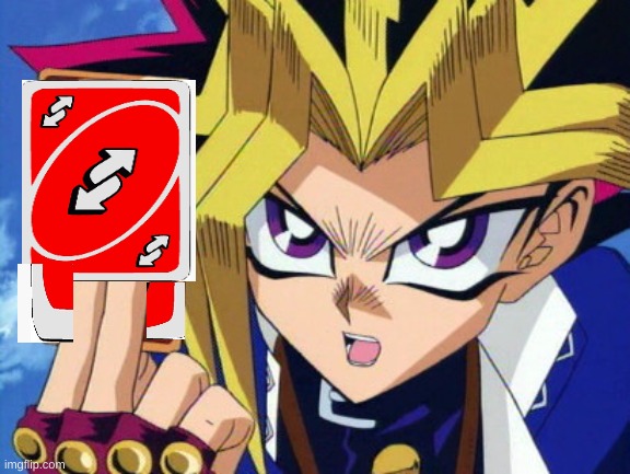 Uno Reverse Card Anime GIF